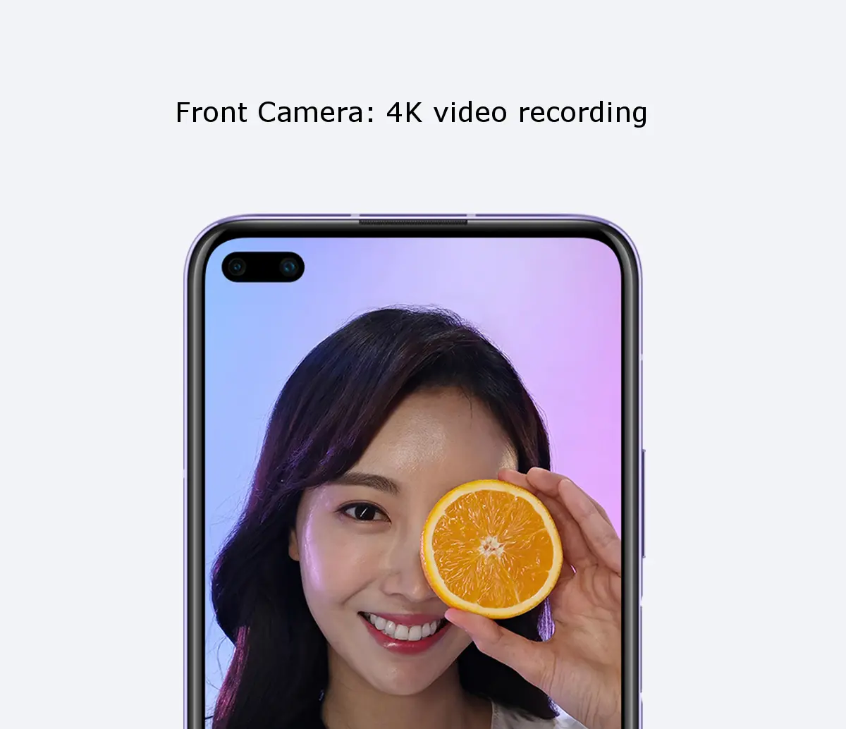 HUAWEI Nova 6 CN 4G Versión 6.57 pulgadas 40MP Triple trasera Cámara 8GB 128GB 4100mAh 40W Carga rápida Kirin 990 Octa Core 4G Smartphone