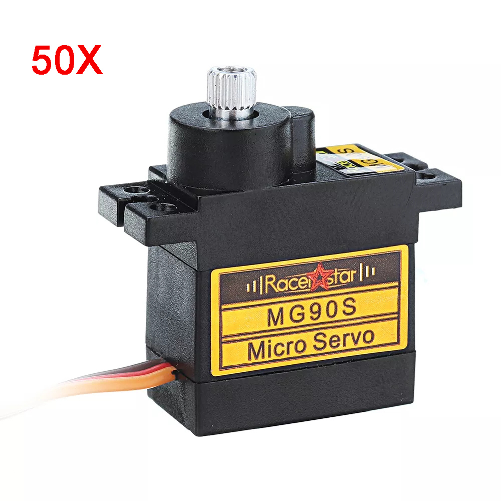 Racerstar MG90S servo, 450 helicopter servo,9g micro servo,analog servo,helicotper servo