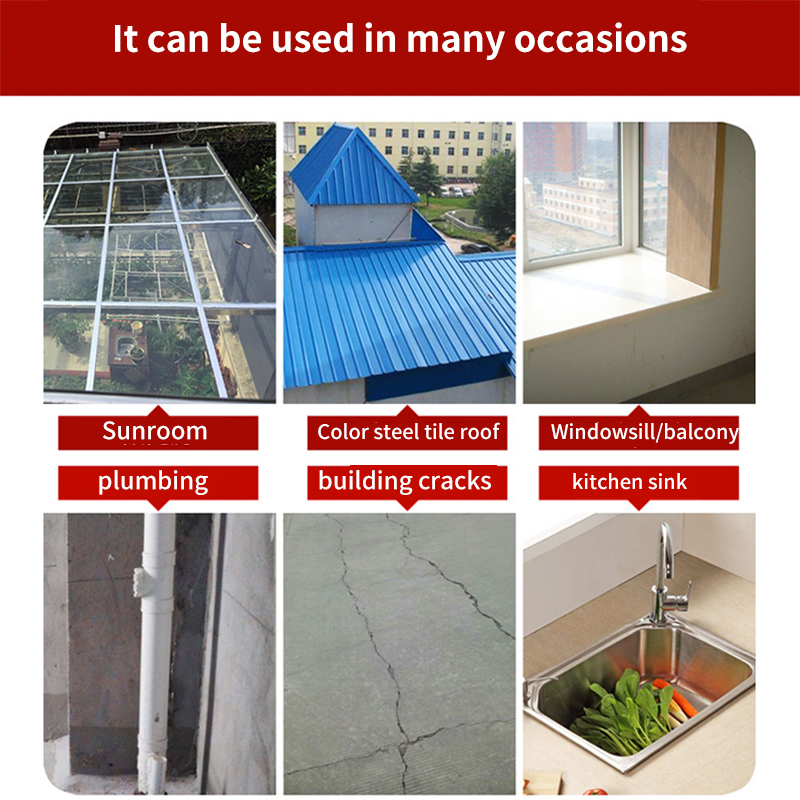 Aluminum Foil Butyl Rubber Tape Self Adhesive Waterproof Tape for Roof Pipe Caulking Super Fix Duct Tape