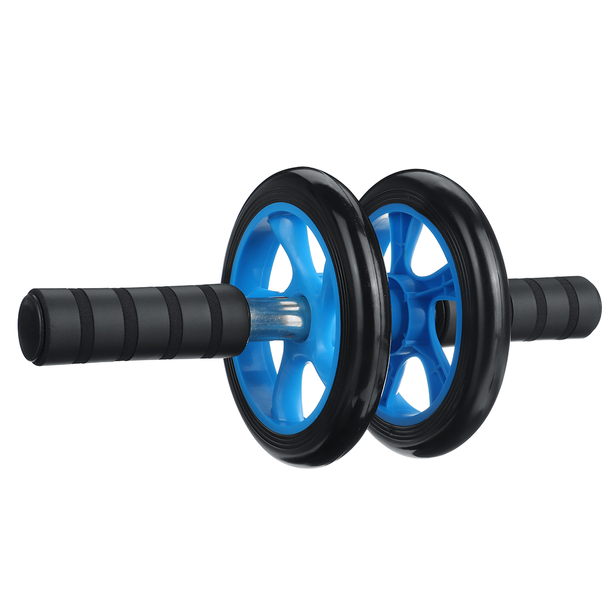 Maxload 200 kg Double Roues Abdominale Rouleau De Roue Antidérapant Muet Fitness Gym Home Workout Body Exercice Muscle Trainer