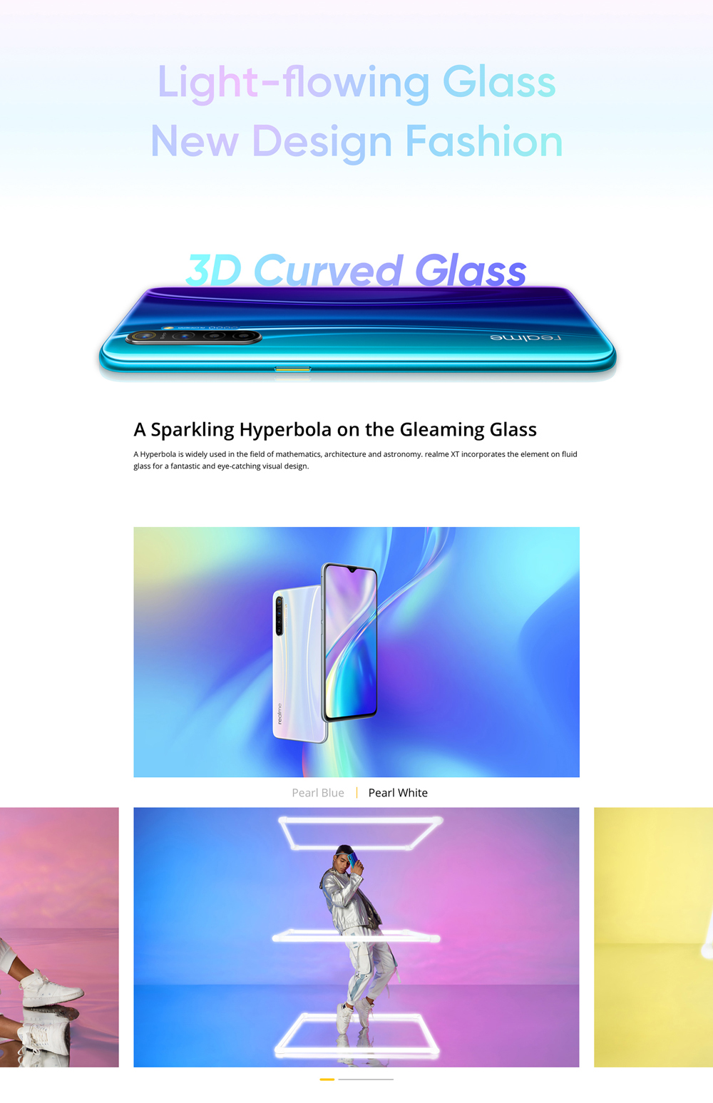 Eu de verdade XT Global Version 6.4 polegadas FHD + Super AMOLED Display 4000mAh 64MP AI Quad Câmeras Traseiras 8GB RAM 128GB ROM Snapdragon 712 AIE Octa Core 2.3GHz 4G Smartphone