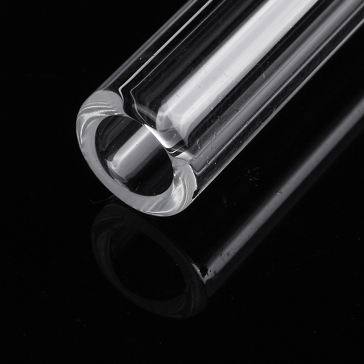 10Pcs 200x7x1mm Comprimento 200mm OD 7mm 1mm de espessura de parede de vidro borossilicato Tubo de sopro de vidro Fábrica de laboratório Escola Tubos domésticos
