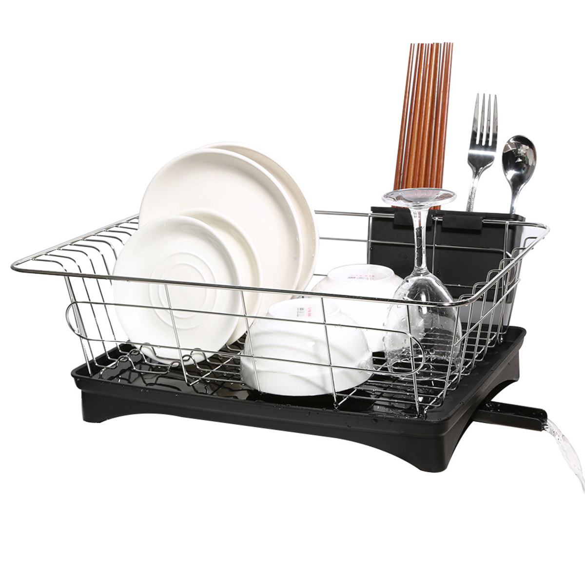Nouveau Égouttoir De Cuisine Plat Plat Rack Plaques Bol Séchage ...