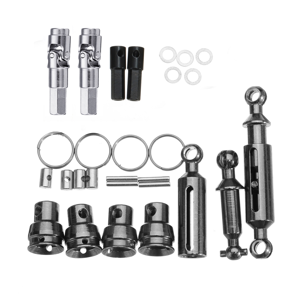 WPL 6X6 All OP Accessory For 1/16 WPL B16 Kit 1/16 6WD RC Car Parts