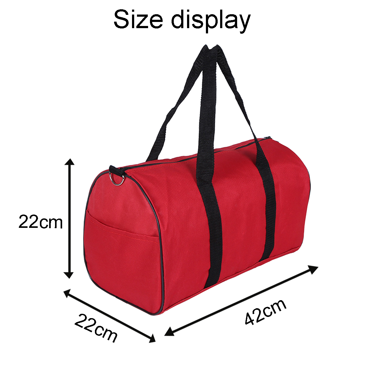 Main forte Bande Sac de gymnastique de voyage se pliant imperméable confortable Sac de remise en forme en plein air Sac à main Yoga