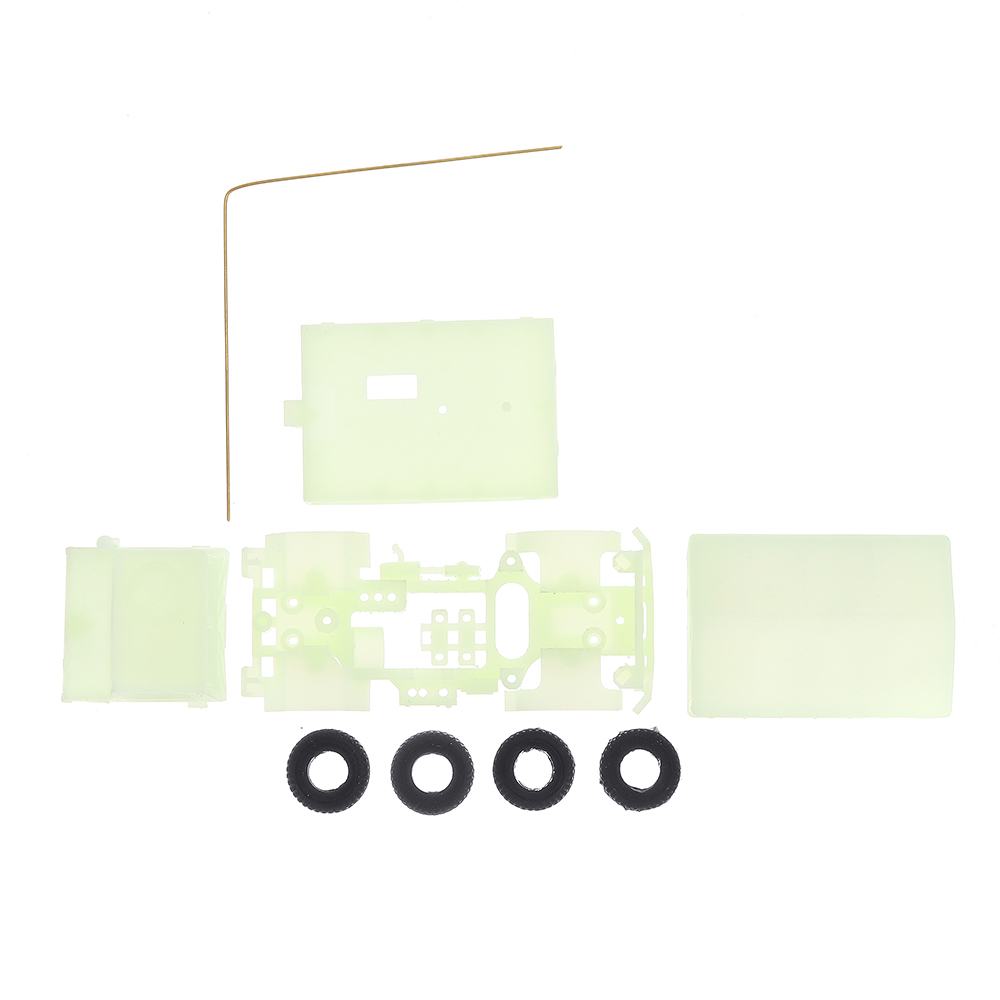DasMikro DS87E02-4 Drive DIY Kit RC Car Vehicle Models Without Electric Parts