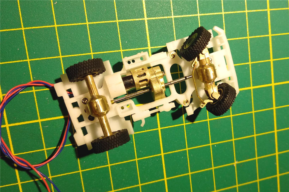 DasMikro DS87E02-4 Drive DIY Kit RC Car Vehicle Models Without Electric Parts