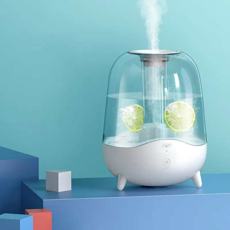 Máy tạo độ ẩm Deerma DEM-F325 Máy làm ẩm không khí yên tĩnh từ hệ thống sinh thái Xiaomi Phòng ngủ văn phòng Độ ẩm Mini Liệu pháp làm ẩm Bể nước trong suốt