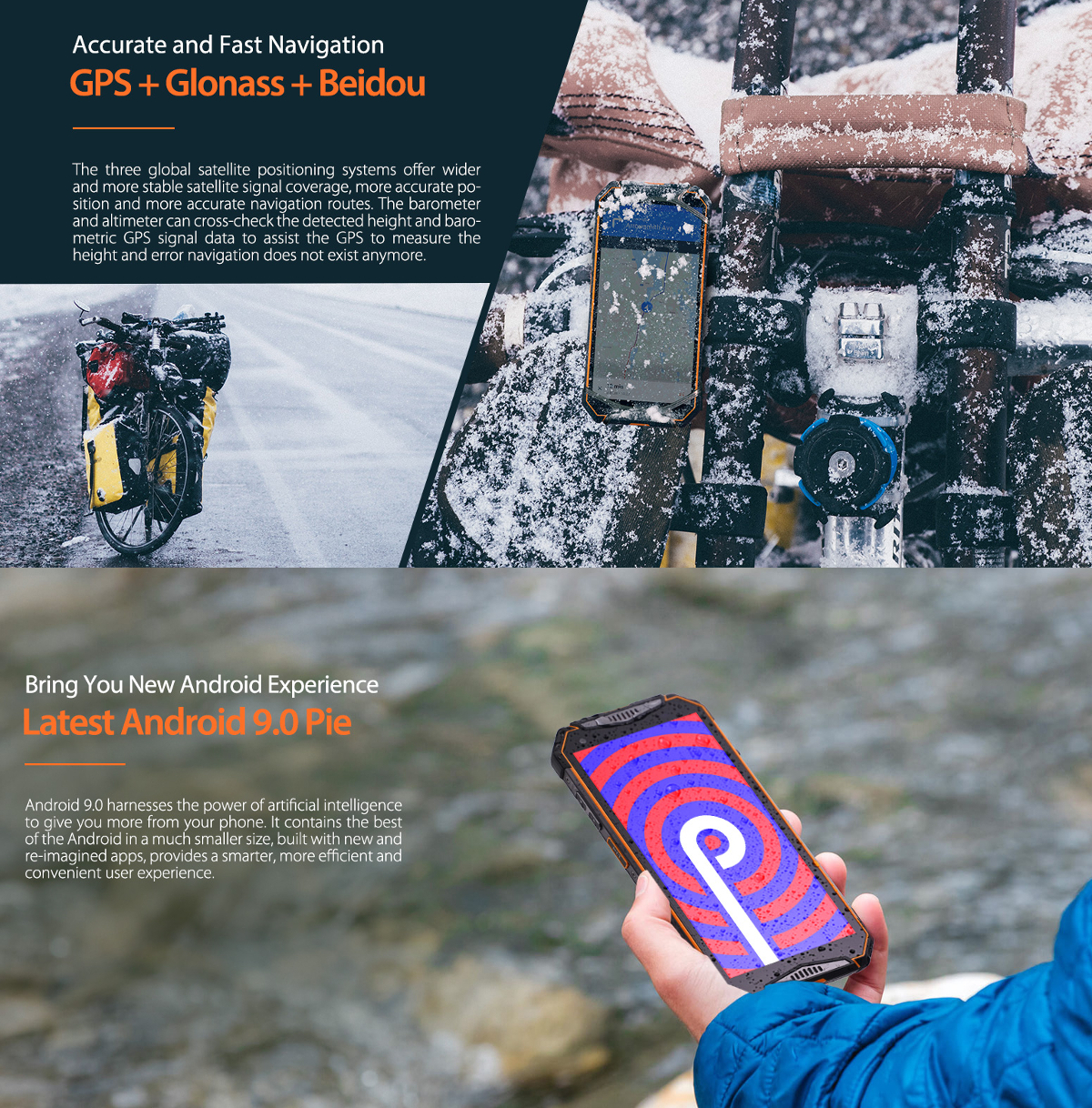 Ulefone Armor 3W,IP68 IP69K Waterproof,Helio P70 Octa core