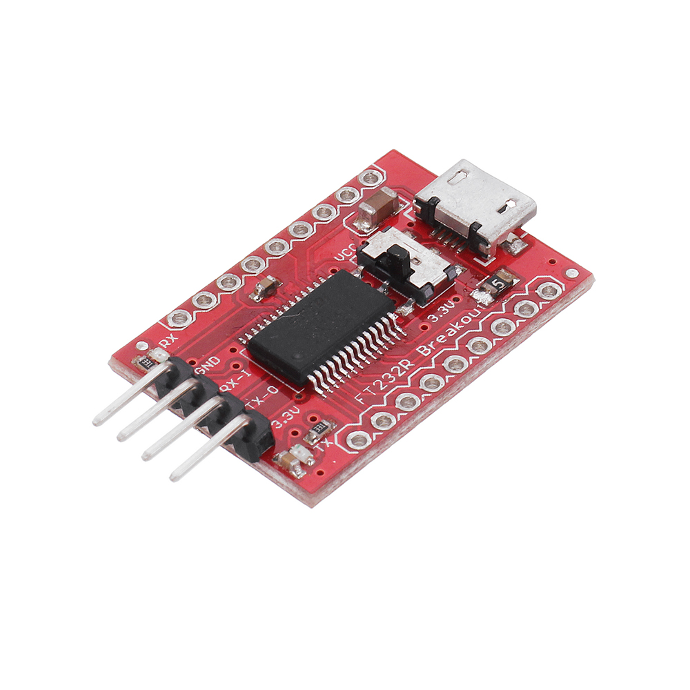 FT232RL FT232 RS232 FTDI Micro USB vers TTL 3.3V 5.5V Module d'adaptateur série Câble de téléchargement pour mini-port