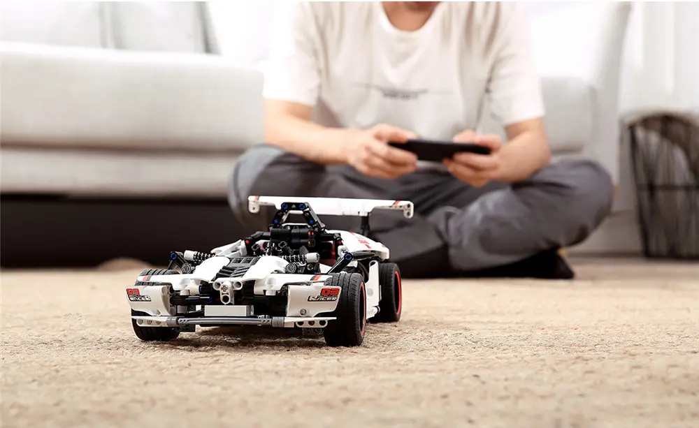 XIAOMI MIJIA GLSC01 Bricolage Assemblé Contrôle PC Blocs de Construction de Voiture Véhicules Routiers Jouets