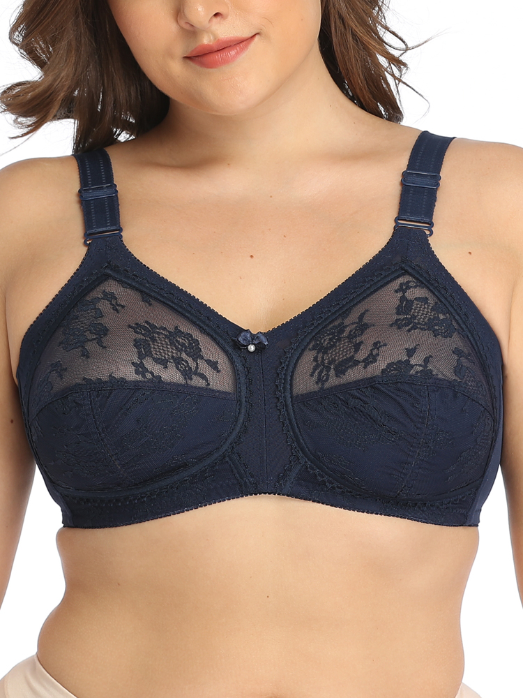 Soutien-gorge sans armatures ultra-mince à laçage intégral