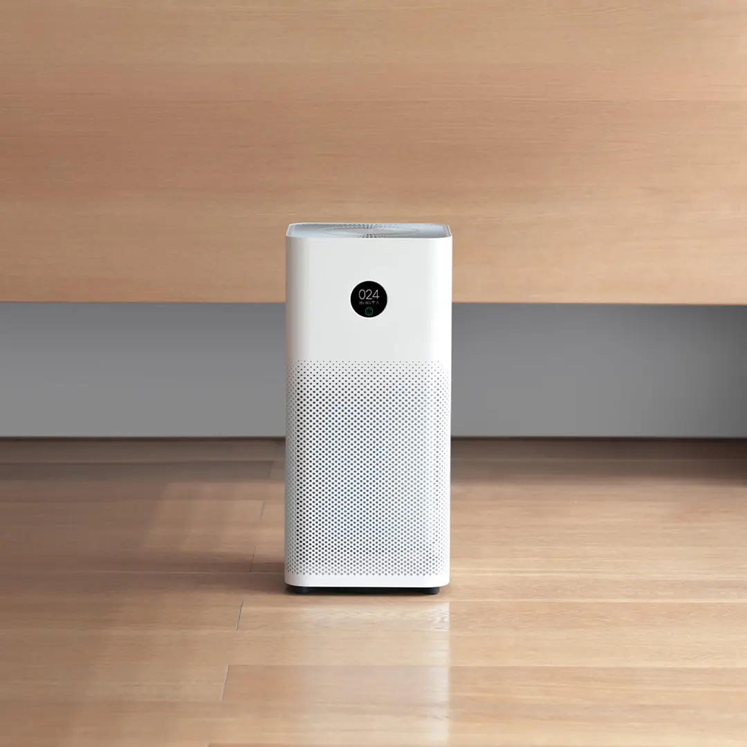Máy lọc không khí Xiaomi Mijia 3 Màn hình cảm ứng OLED Mi Trang chủ APP Kiểm soát khối lượng không khí cao Loại bỏ hiệu quả PM2.5 Formaldehyd
