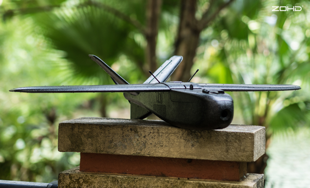 ZOHD Nano Talon Black OP 860mm Wingspan AIO V-Tail EPP FPV Wing RC Airplane PNP/With FPV Ready Limited Edition