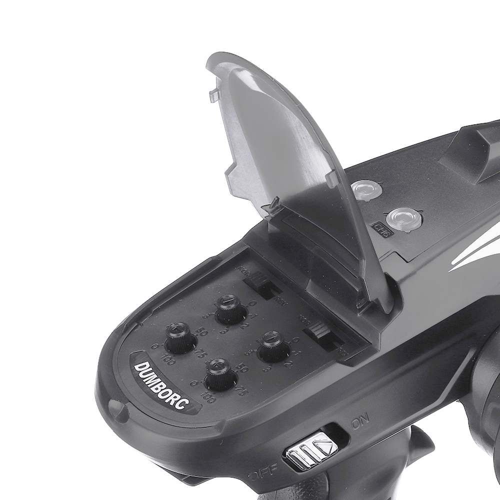 DumboRC X6P 2.4G 6CH Transmitter+X6F LED Receiver+LED Light For RC Car Boat Tank Vehicle Models
