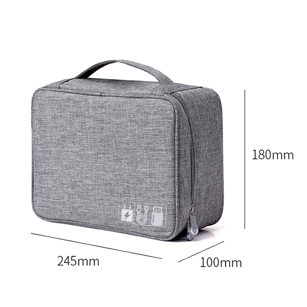 Accessoires numériques Sac de rangement Chargeur USB Câble USB Organisateur de disque U Sac de voyage