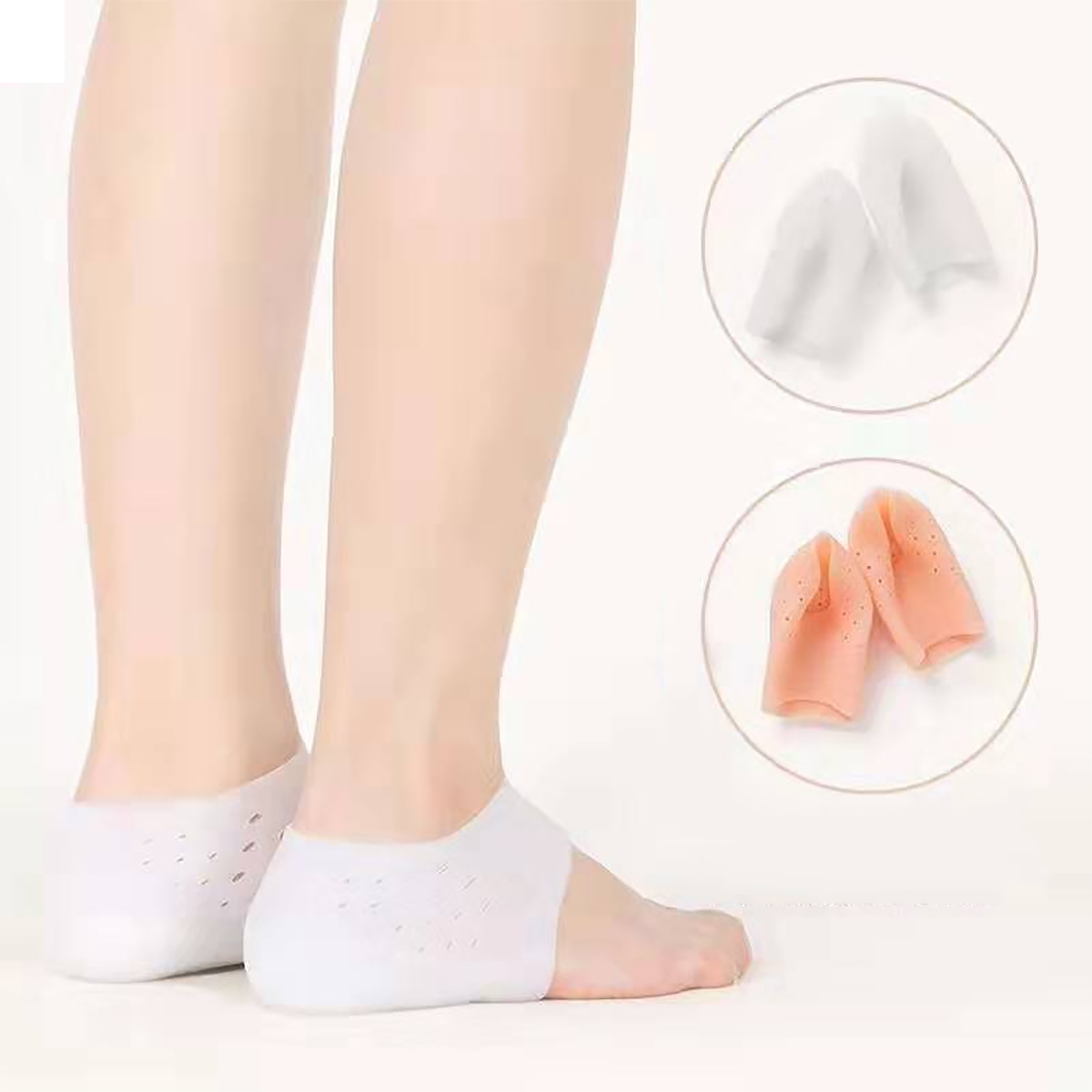 Insert de tasse de levage de taille de coussin de talon de croissance élevée de gel de silice augmentant