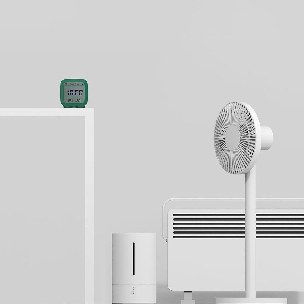ClearGrass CGD1 Mijia APP Contrôle Bluetooth 5.0 Thermomètre Hygromètre LCD Écran Réglable Veilleuse Calendrier Horloge Réveil De Xiaomi Youpin