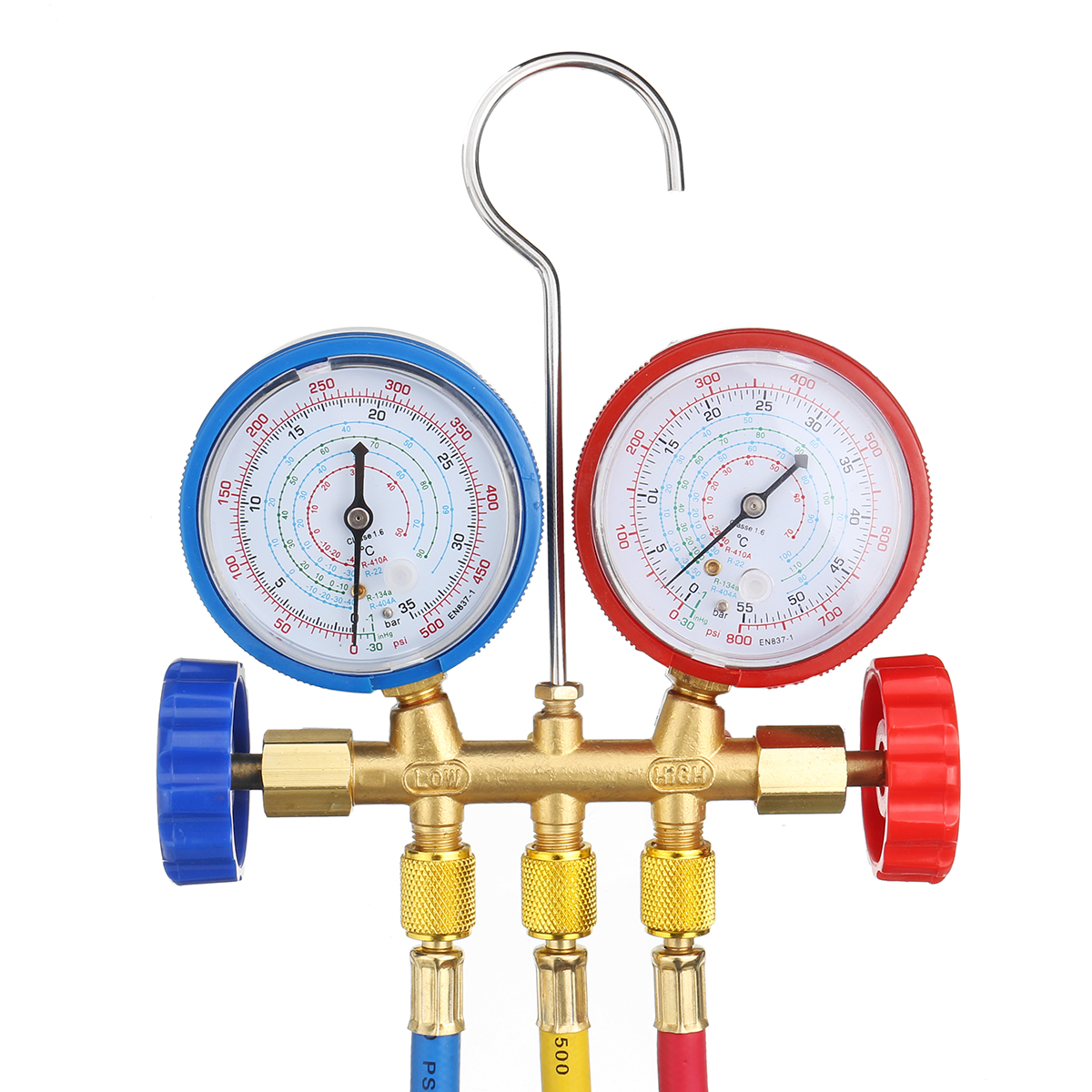 r410a r22 r134a r404a manometer slangenset hvac a/c koelapparaat geree ...