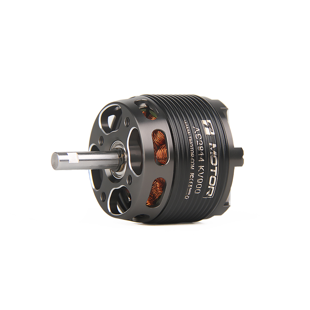T-MOTOR AS2814 2814 arbre long KV900 900KV / KV1050 1050KV / KV1200 1200KV 3S-4S Moteur sans balais pour avion à drone à voilure fixe RC