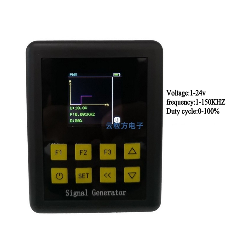 Adjustable PWM Pulse Sine Wave Current Voltage Analog Simulator 2-10V 4-20mA Signal Generator Sources Built-in Battery