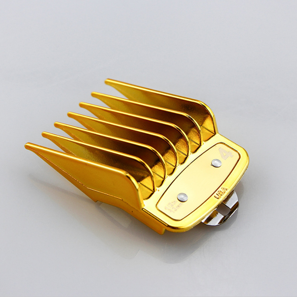 8pcs peigne de guide de coupe de tondeuse de cheveux réglé avec des outils de rechange d'agrafe en métal pour la machine de coupe de cheveux de WAHL