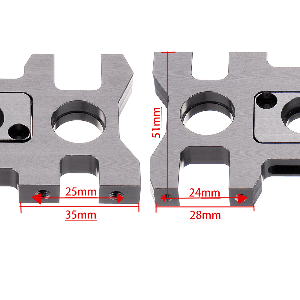 1/8 Rc Car Off Road Vehicles Truck Nitro Change Brushless Motor houder Holder Parts For Kyosho HSP Hobao FS Racing