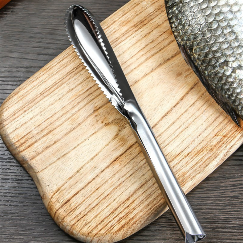 Écailles de grattoir à poisson Balances Balances 304 en acier inoxydable à écailles de poisson Artefact Tuez les outils de poisson Gadgets de cuisine