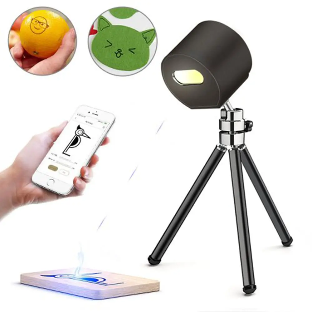 Laserpecker 1600 Mw 450nm Mini El Diy Lazer Oyma Makinesi Bluetooth Ba
