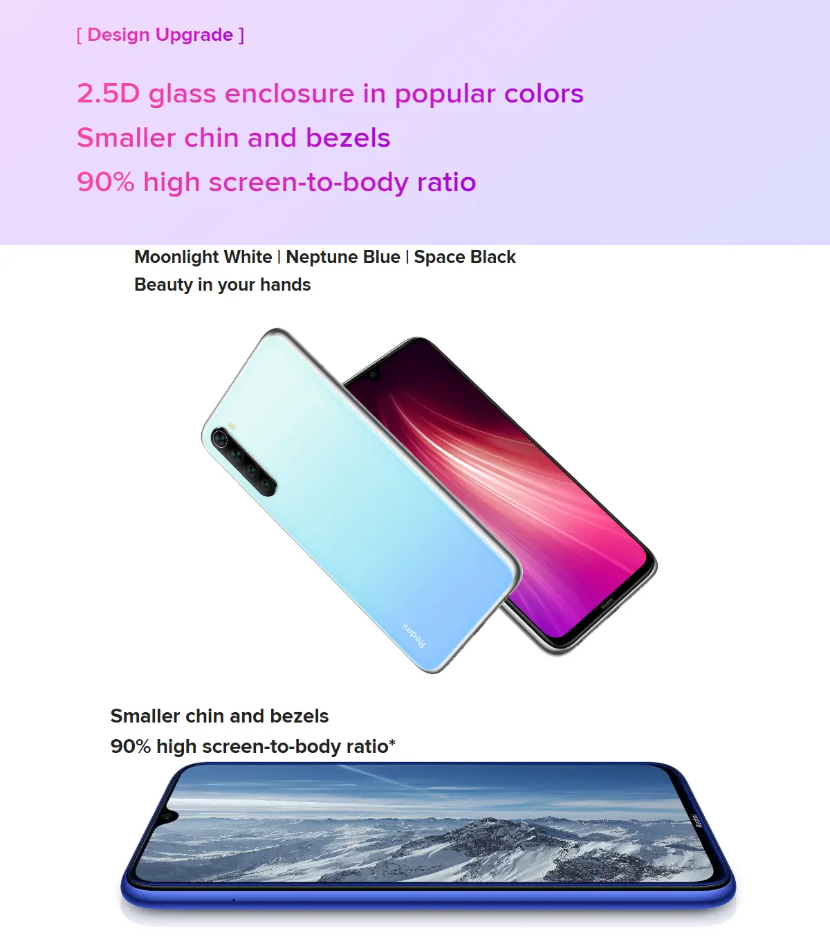 Xiaomi Redmi Note 8 Global Version 6.3 inch 48MP Quad Rear Camera 3GB 32GB 4000mAh Snapdragon 665 Octa core 4G Smartphone