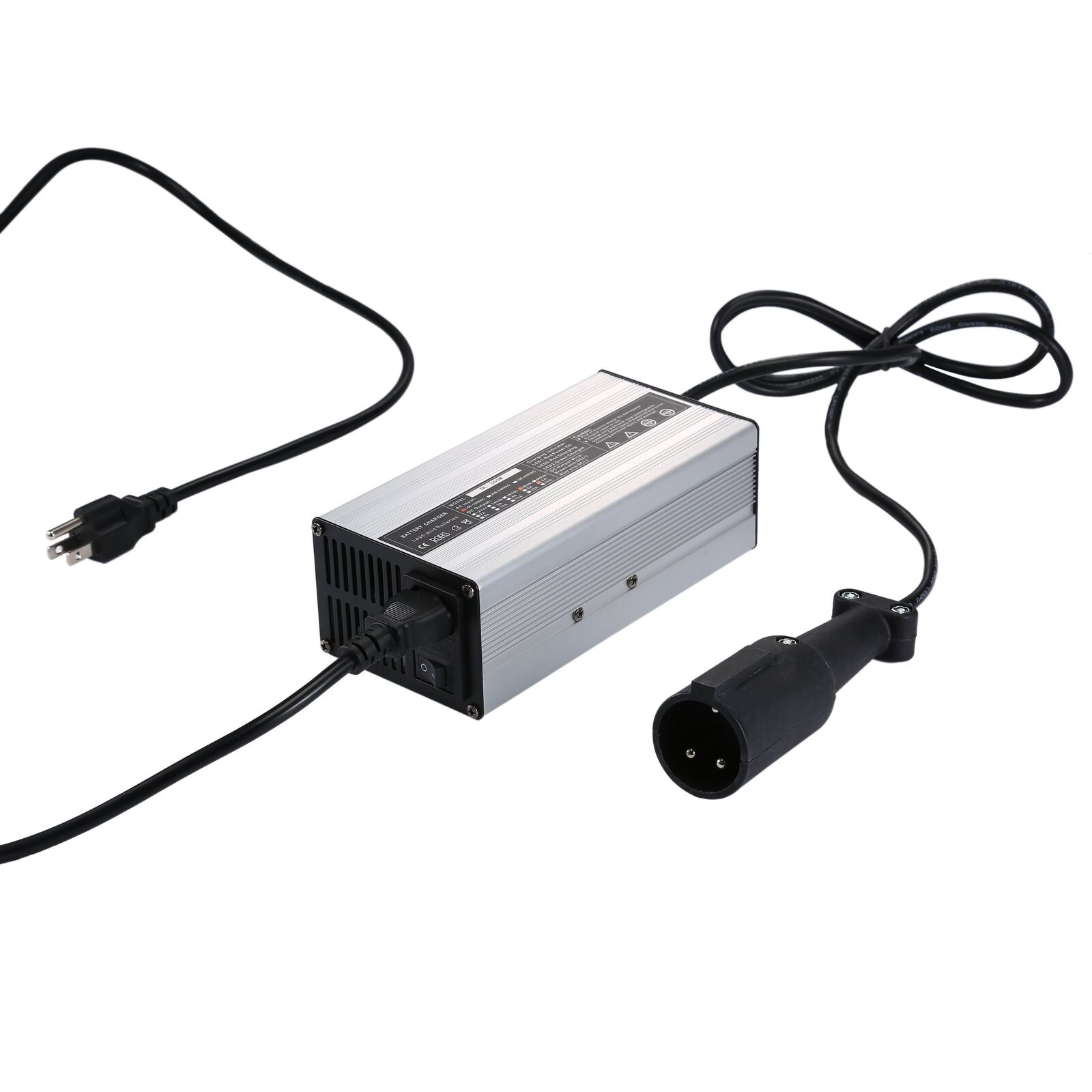 Four-Port acculader compatibel met DEWALT 12 V/18 V/20 V lithiumbatterijen - intelligente led-indicator, oververhittings-/overlaadbeveiliging, wandmonteerbaar ontwerp