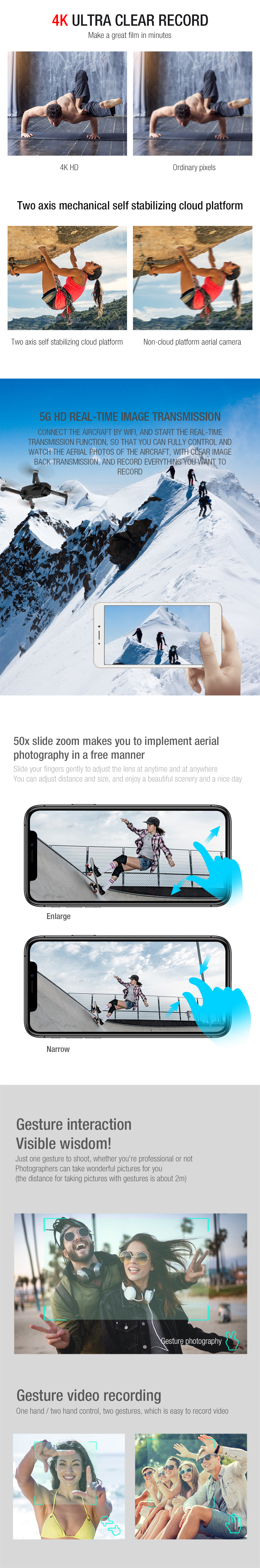 ZLRC SG906 Pro 5G WIFI FPV With 4K HD Camera 2-Axis Gimbal Optical Flow Positioning Brushless RC Drone Quadcopter RTF