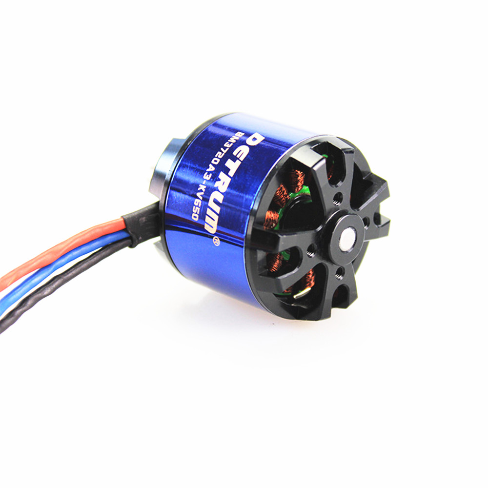 Moteur sans brosse Detrum BM3720A-KV650 pour pièce de rechange d'avion RC