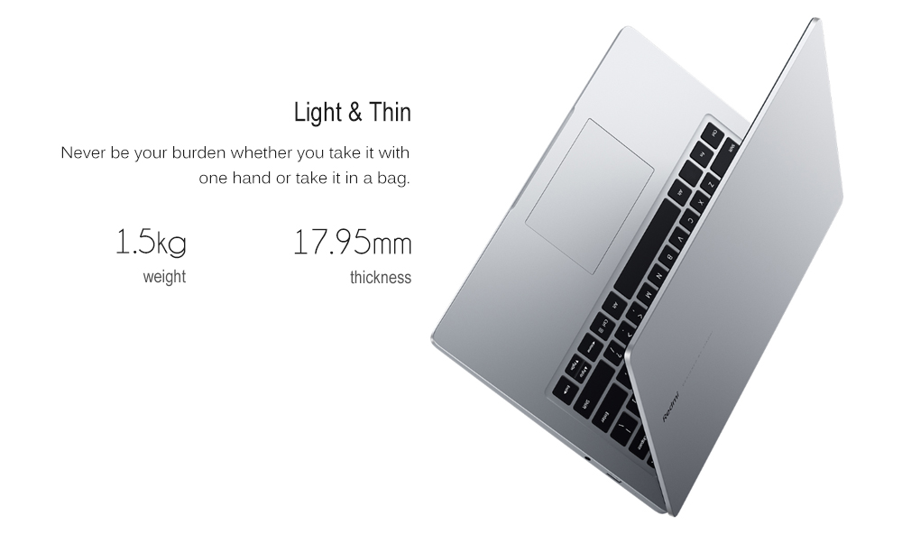 Máy tính xách tay Xiaomi RedmiBook 14.0 Intel Core I7-8565U NVIDIA GeForce MX250 8G RAM 512GB SSD Notebook-Silver