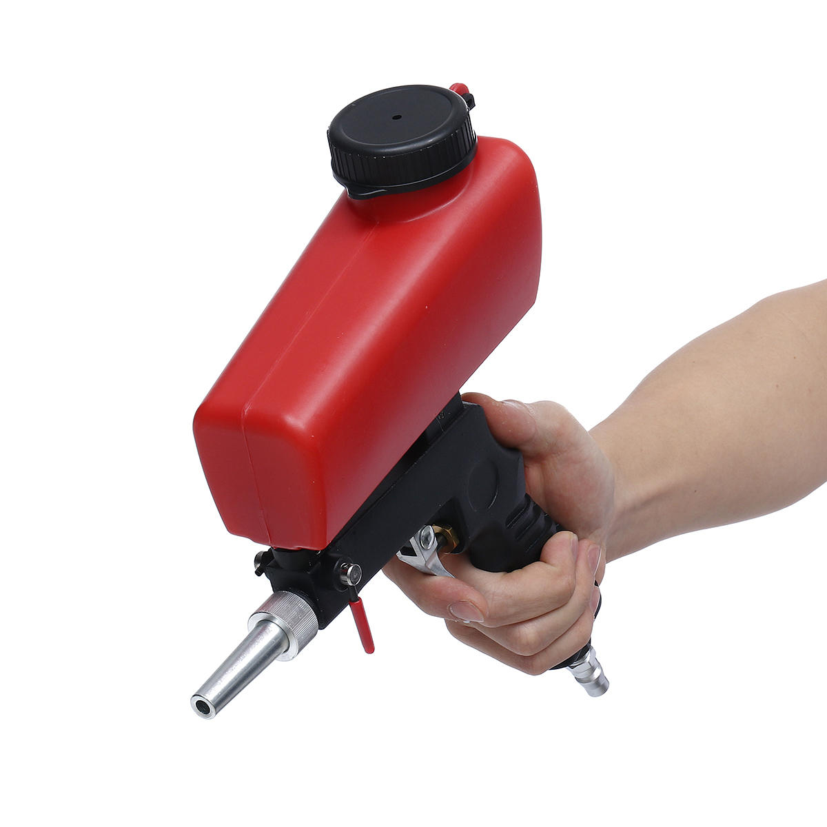 Sable pneumatique portatif 90PSI de soufflage de sable pneumatique de sablage tenu dans la main avec le commutateur