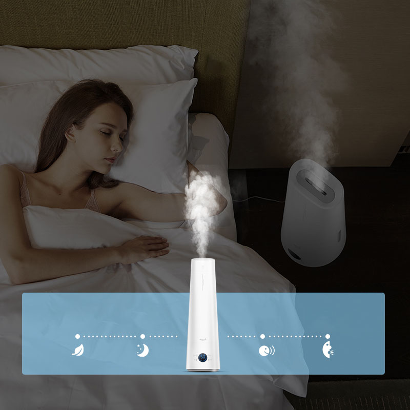 Máy làm ẩm không khí điều khiển từ xa Deerma DEM-LD220 từ hệ thống sinh thái Xiaomi Máy tạo độ ẩm đứng tự động Độ ẩm không đổi tự động