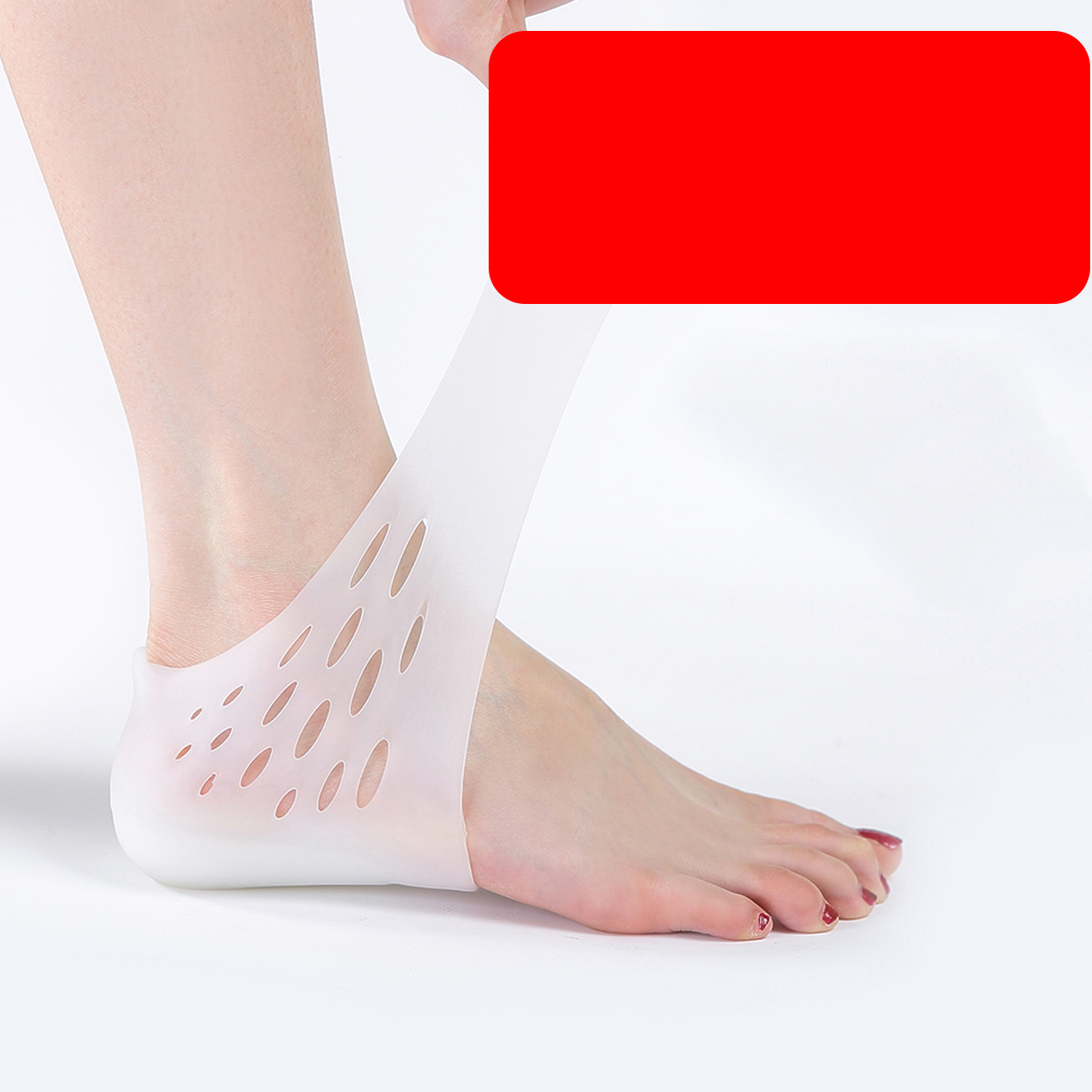 Insert de tasse de levage de taille de coussin de talon de croissance élevée de gel de silice augmentant