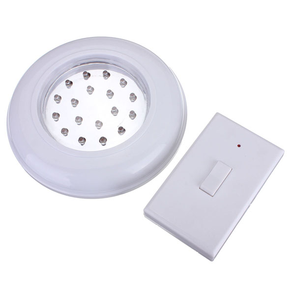 Battery Operated Wireless Led Night Light Remote Control Ceiling Light