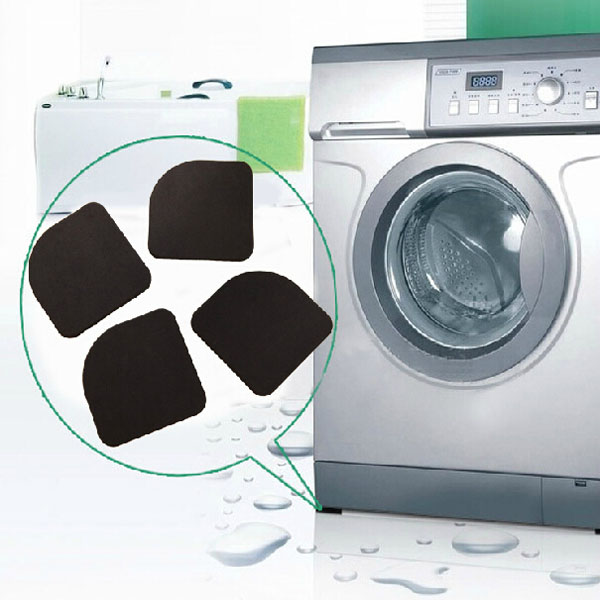 4pcs Washing Machine Anti Shock Pads Silence Cotton Non Slip Mat