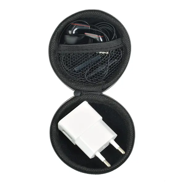 Colorful Carrying Storage Case Bag for Earphone Cable