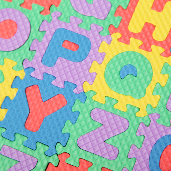 72pcs Baby Kids Mini EVA Foam Alphabet Letters Number Mat 3D Puzzles Educational Toys