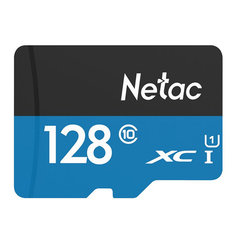 Netac P500 128 Go classe 10 haute vitesse mémoire carte mémoire tf carte pour téléphone portable