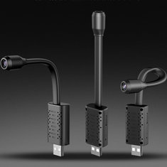 U21 4K WIFI USB Camera Real-time Surveillance Motion Detect 160° IP Camera