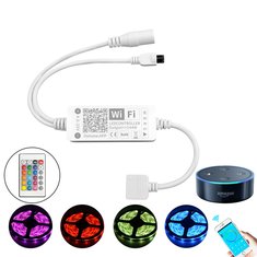 DC5-25V 144W 5Pin Smart APP WiFi RGBW LED contrôleur de bande de lumière fonctionne avec Alexa Google Assistant
