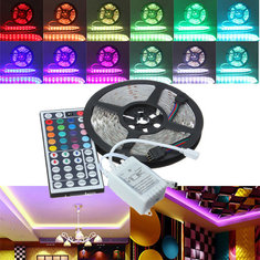 5M RGB 5050 SMD Niet-waterdichte 300 LED Lights Strip DC 12V