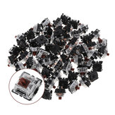 70 PCS Pack 3Pin Gateron Tátil Interruptor de Teclado Marrom para Mecânico Teclado Para Jogos