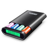 TOMO M4 LCD Affichage DIY Intelligent Rapide USB 4x 18650 Li-ion Batterie Chargeur Cas et Portable Mobile Power Bank