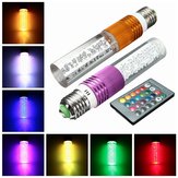 3w E27 rgb 16 changeant de couleur partie à la maison LED lampe ampoule de cristal avec télécommande