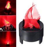 Halloween 3W Prop LED Faux Flamme Lampe Torche de Lumière Feu Pot Domestique Décor AC85-260V