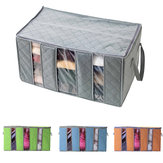 60x35x35cm Nonwovens Kleren Quilt Opbergtas Stof Bewijs Vochtbestendig Organizer Bag Met Rits